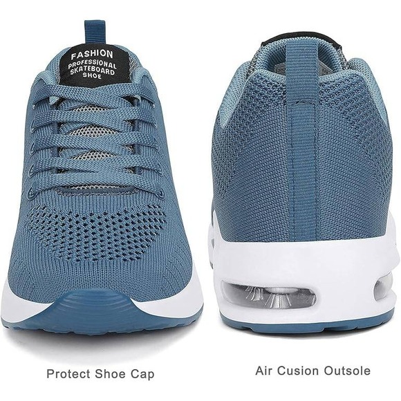 Women's US 8 Running Shoes Lightweight Fashion Sport Sneakers Casual Walking At - Picture 4 of 8